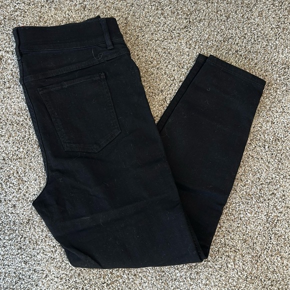 SPANX Denim - SPANX Black Skinny Jeans, Size Large Petite, NWT